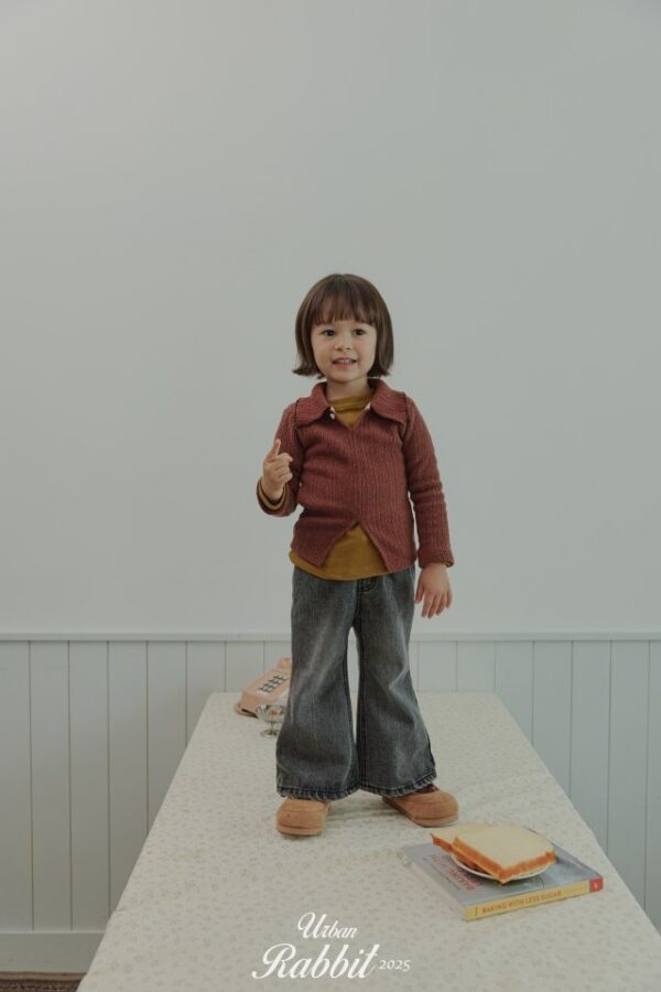 ❄️ 氣質顯瘦鈕扣羅紋打底衣