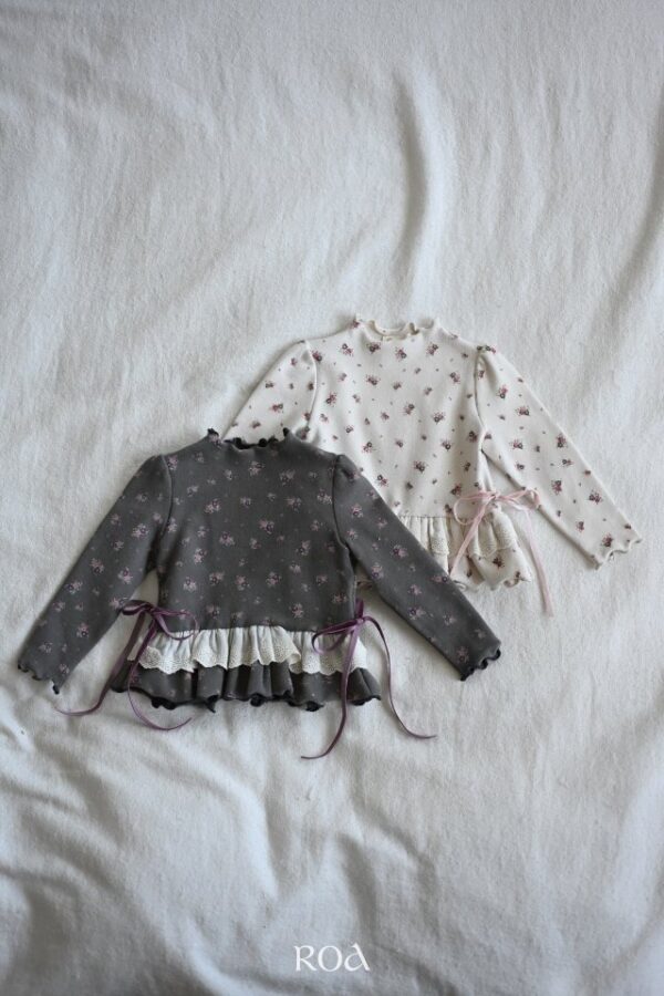 ❄️ 花漾夢境荷葉上衣