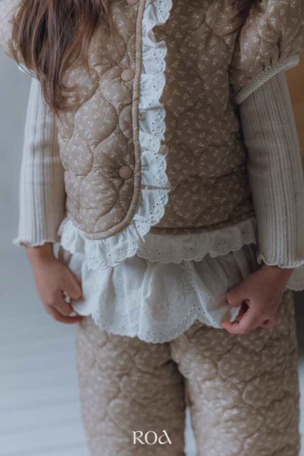 ❄️ 絎縫蕾絲背心