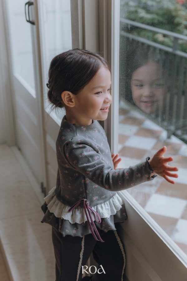 ❄️ 花漾夢境荷葉上衣