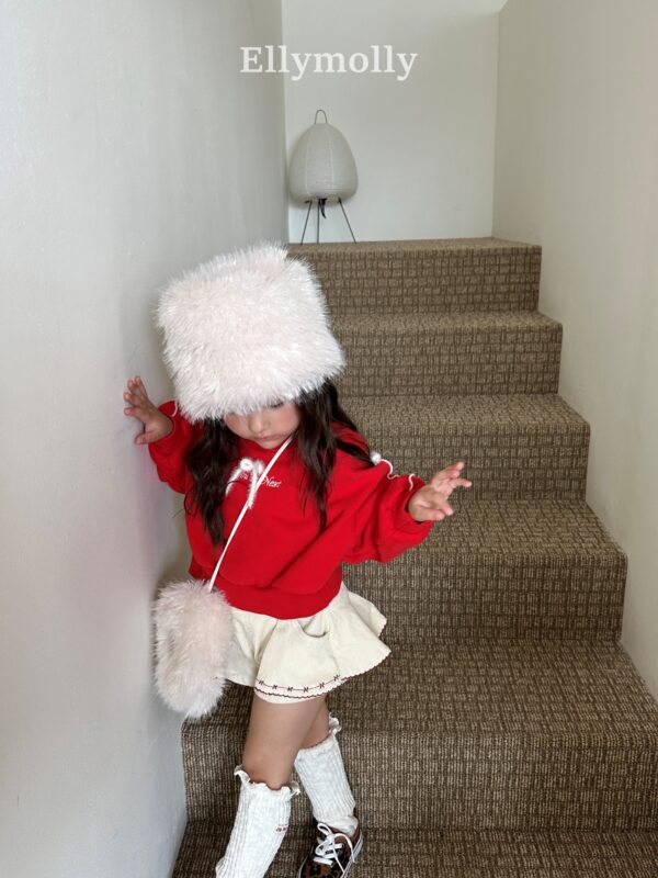 86340F7D-3FE7-4720-A16C-BB748B944F15 ❄️ 甜美毛毛蝴蝶結短版衛衣