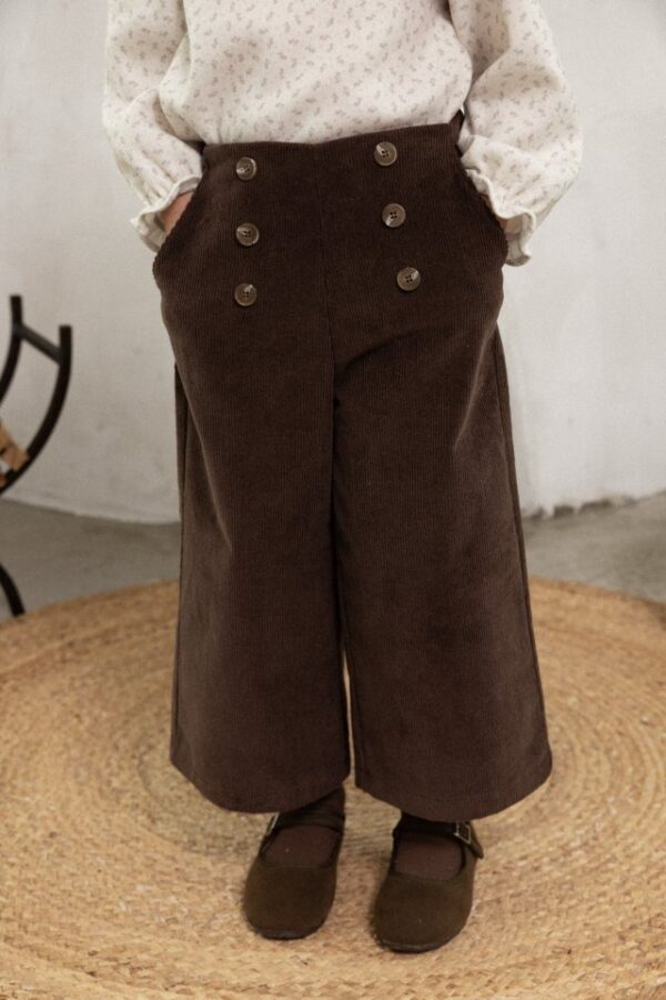 ❄️ 曼蒂記憶燈芯絨褲