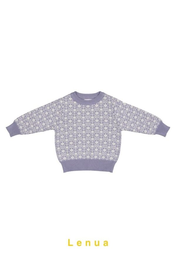 ❄️ 古典提花針織上衣