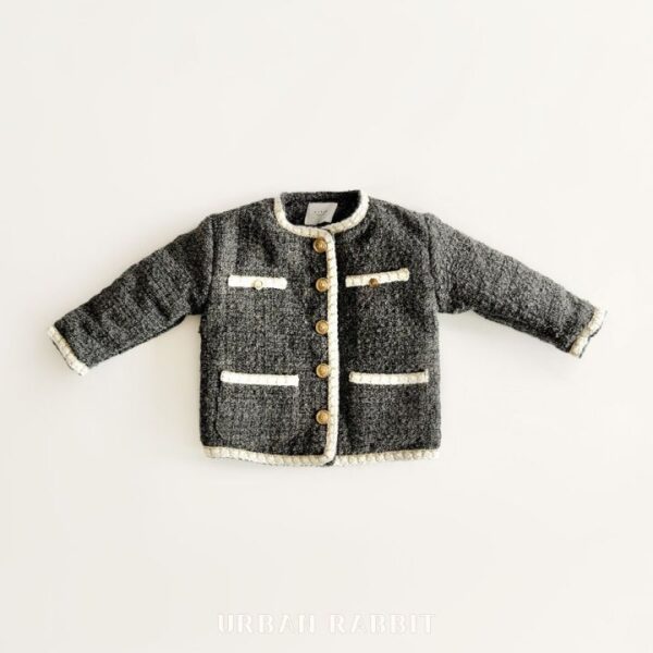 ❄️ 優雅小香毛呢長版外套