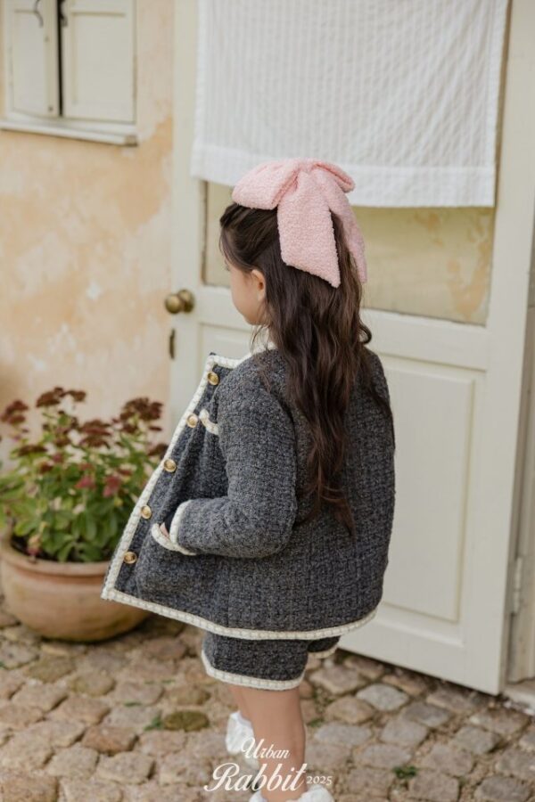 ❄️ 優雅小香毛呢長版外套