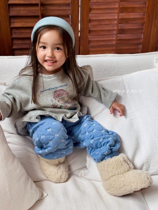 ❄️ 甜美復古荷葉邊下擺上衣