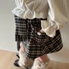 90DAA898-22FF-494E-8E84-0D7EA36C7E80 ❄️ 甜美格紋短褲裙