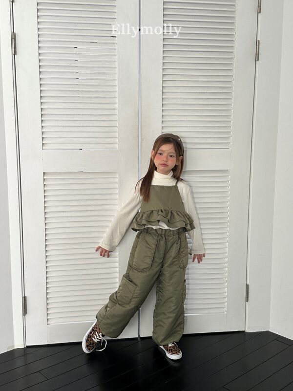 ❄️ 可愛荷葉邊造型馬甲背心