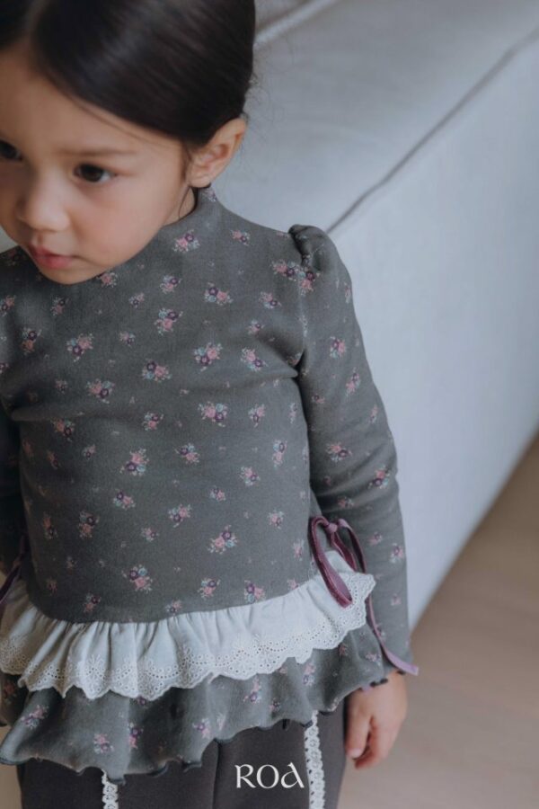 ❄️ 花漾夢境荷葉上衣