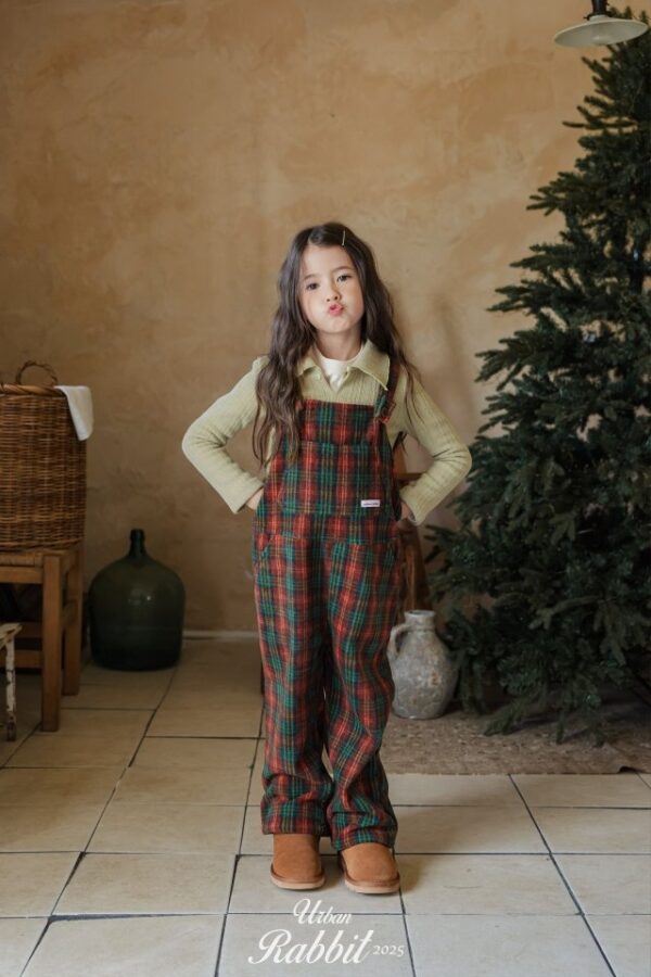 95539FC6-8792-40FE-8565-1AE77E418BAD ❄️ 可愛學院風保暖格紋吊帶褲