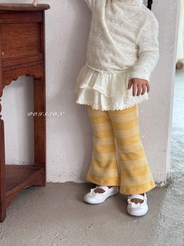 ❄️ 百搭休閒舒適直條紋長褲