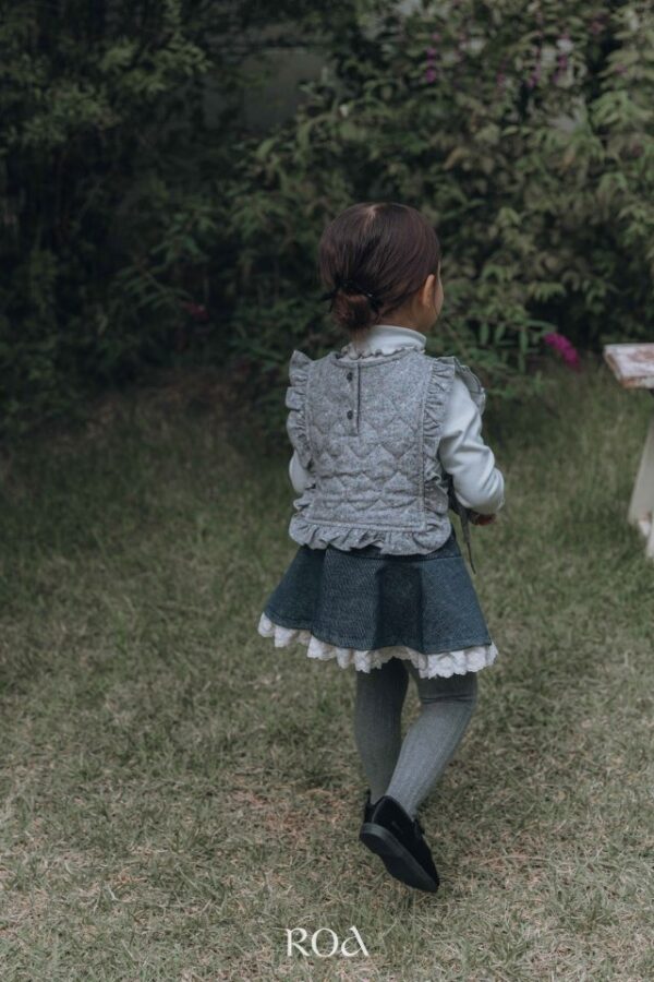 ❄️ 蕾絲荷葉短裙