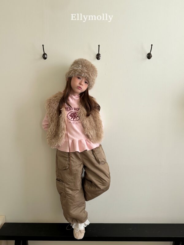 ❄️ 可愛蓬鬆感毛絨保暖背心