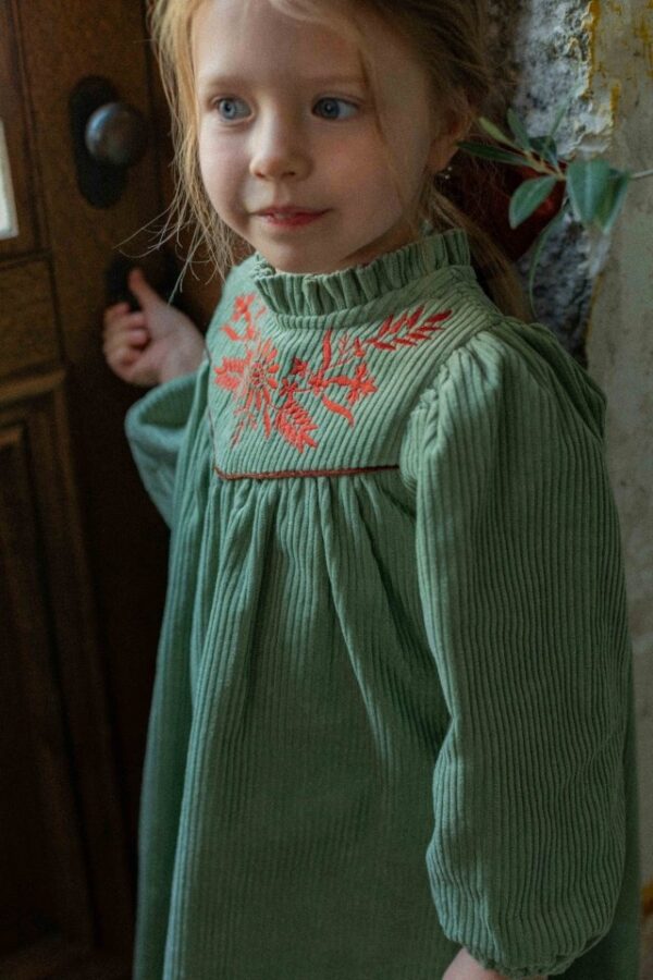 A6EB4046-4EE9-41D4-82C3-2341D5CF7EED ❄️ 精緻浪漫立體刺繡A字洋裝