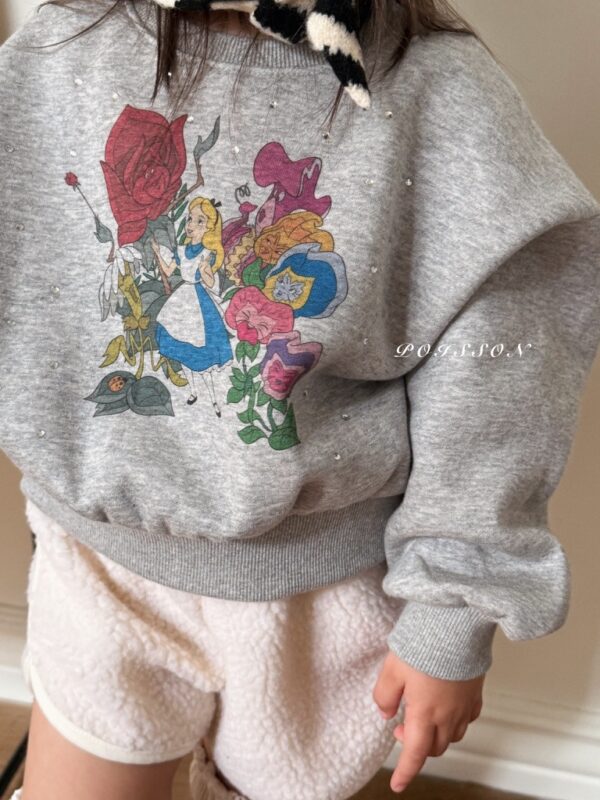 ❄️ 愛麗絲花朵大學T