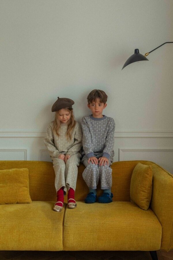 AA9674B4-9D90-4114-BD56-F16C3BF1C317 ❄️ 古典柔軟提花褲