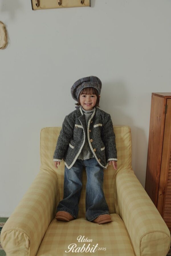 ❄️ 優雅小香毛呢長版外套