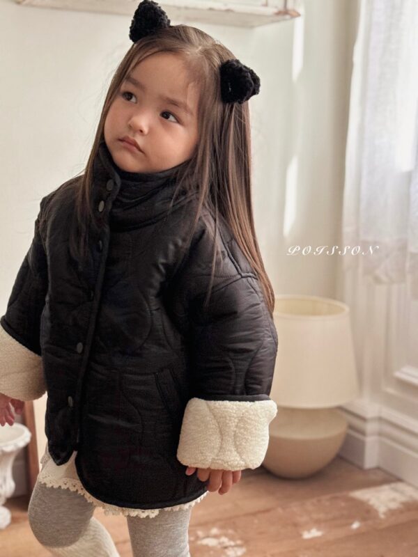 ❄️ 菱格紋鋪棉外套