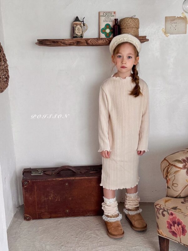 ❄️ 文藝風針織長洋裝