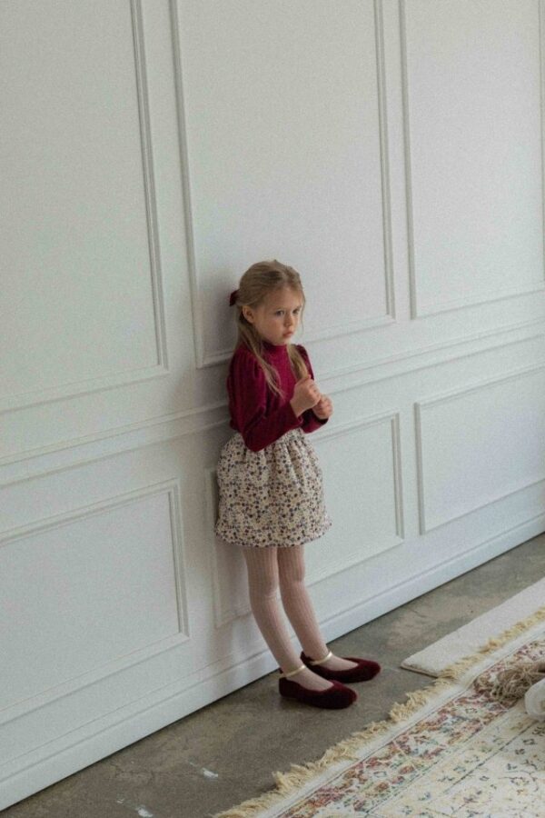 ❄️ 小甜心蓬蓬泡泡袖純棉上衣