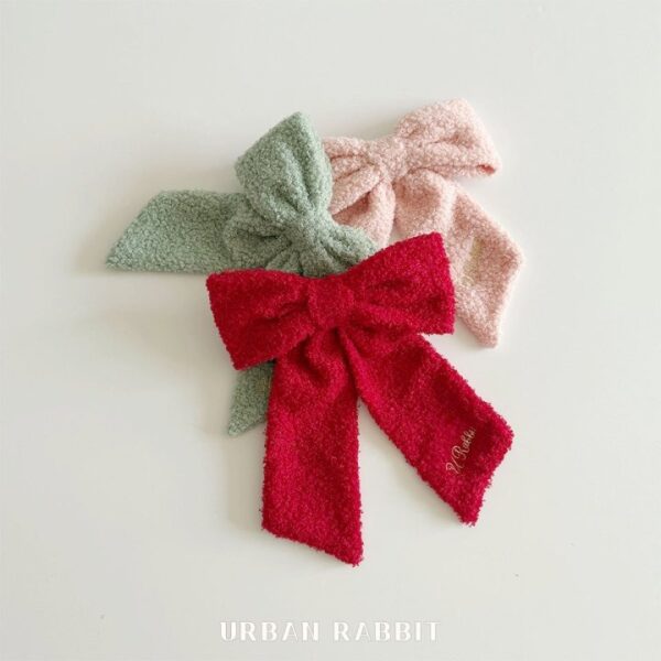 BB10D575-3D9E-4B4A-8E5A-6C7DCE80B1C1 ❄️ 可愛泰迪熊造型蝴蝶結髮夾