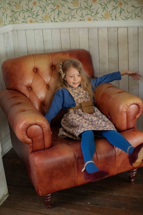 ❄️ 花漾甜心燈芯絨背心洋裝