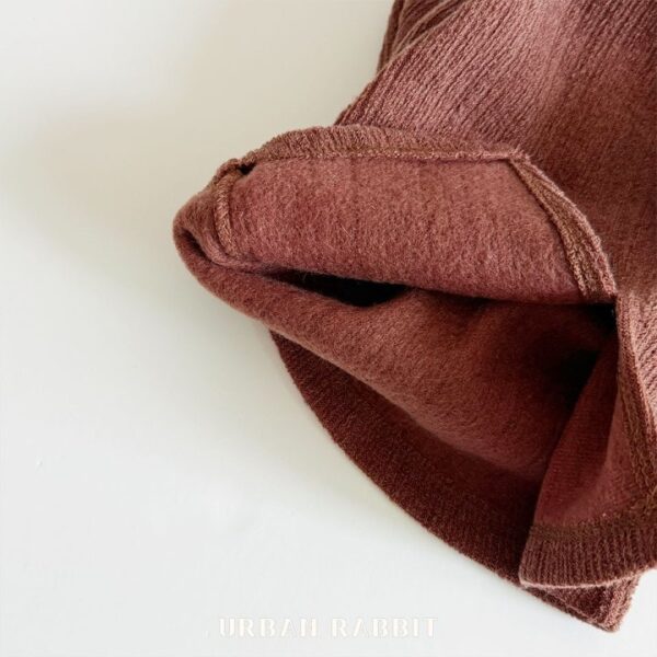 ❄️ 氣質顯瘦鈕扣羅紋打底衣