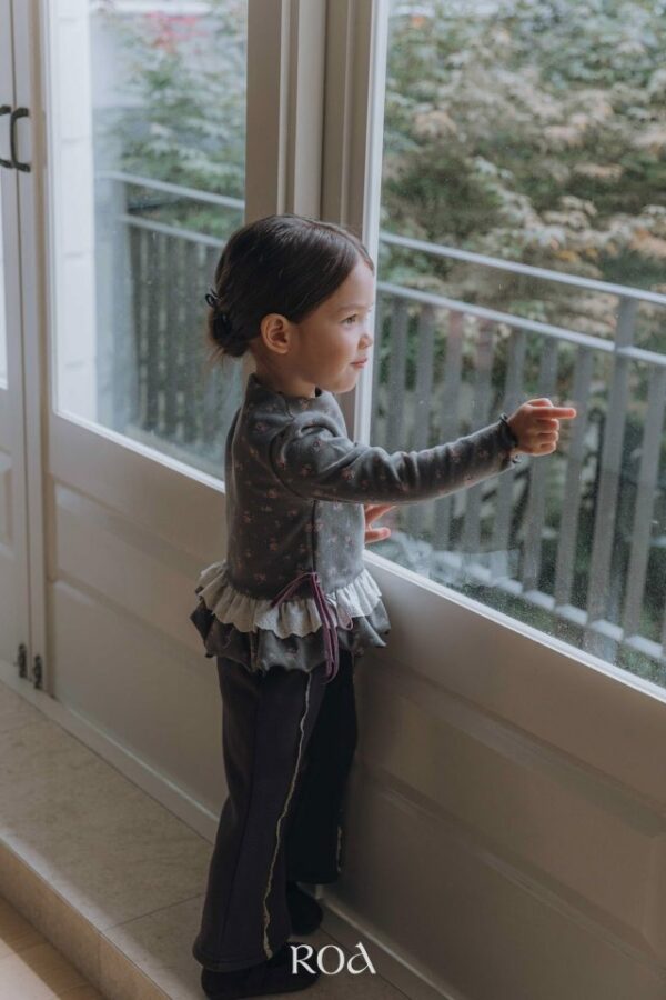 ❄️ 花漾夢境荷葉上衣