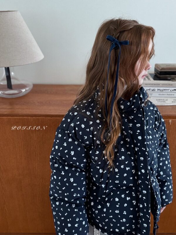 ❄️ 絲絨蝴蝶結造型髮夾