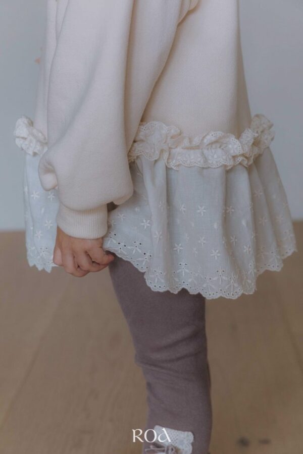 ❄️ 蝴結微光拼接上衣