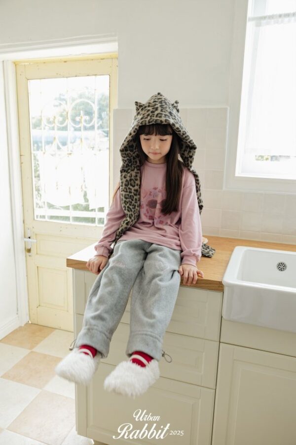 ❄️ 可愛保暖荷葉邊長褲