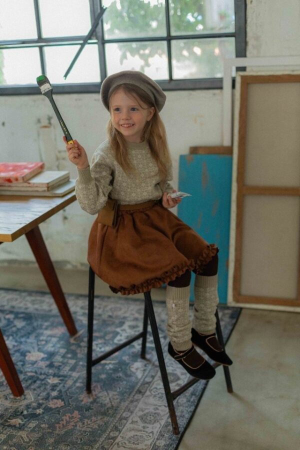 ❄️ 古典提花針織上衣