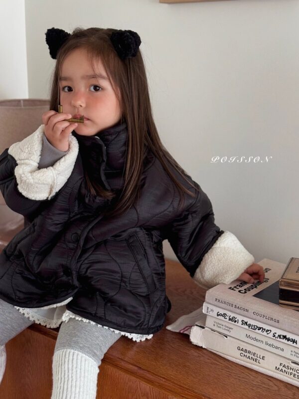 ❄️ 菱格紋鋪棉外套