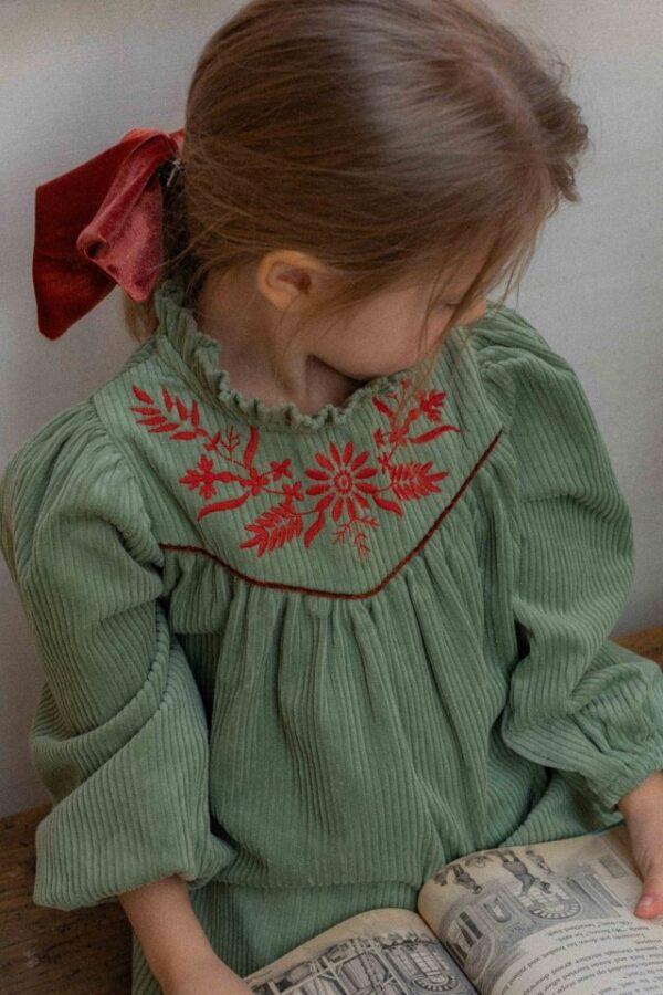 CF318076-B9F8-434D-8F35-4870EEC9F955 ❄️ 精緻浪漫立體刺繡A字洋裝