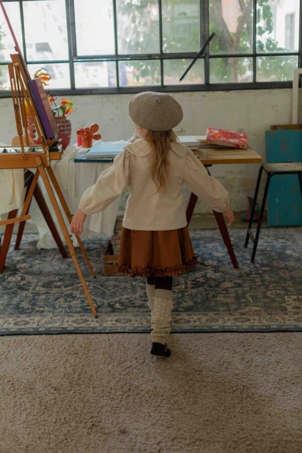 D6C2F985-8DEE-4FE3-B917-54E8DC0CFD34 ❄️ 百搭甜美奶油滾邊裙