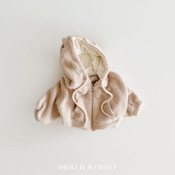 ❄️ 可愛小貓咪毛絨連帽外套