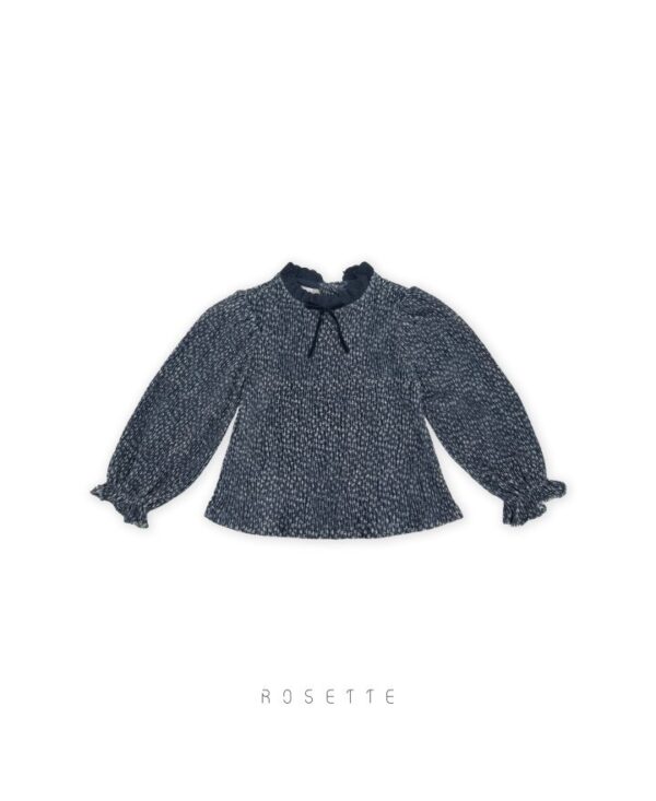 D7411066-E59D-407D-98BE-576EAB3F2A81 ❄️ 甜美復古壓褶蝴蝶結襯衫