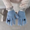❄️ 甜美蝴蝶結手套