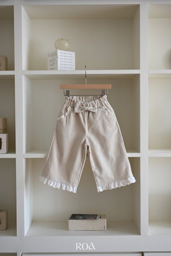 ❄️ 天鵝絨荷葉褲