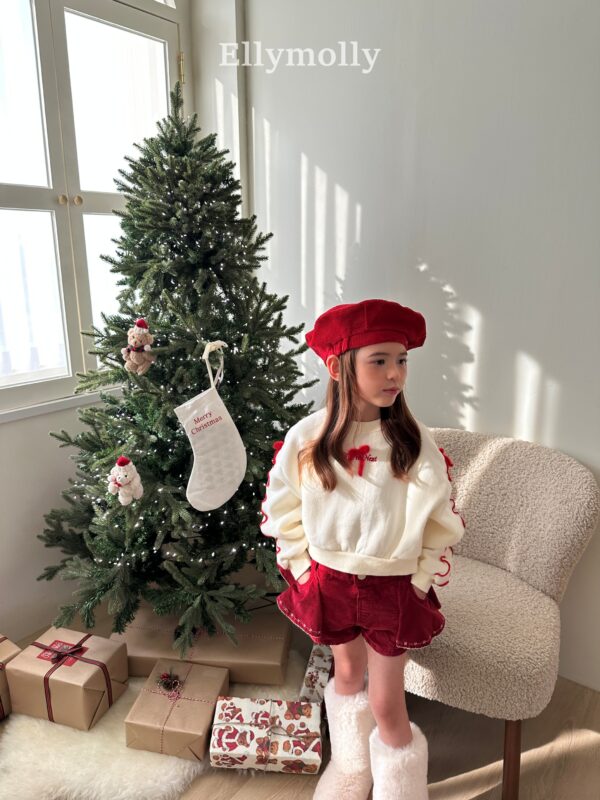 E233CED1-1F7C-4AAF-8141-980AA8C2CCB1 ❄️ 甜美毛毛蝴蝶結短版衛衣