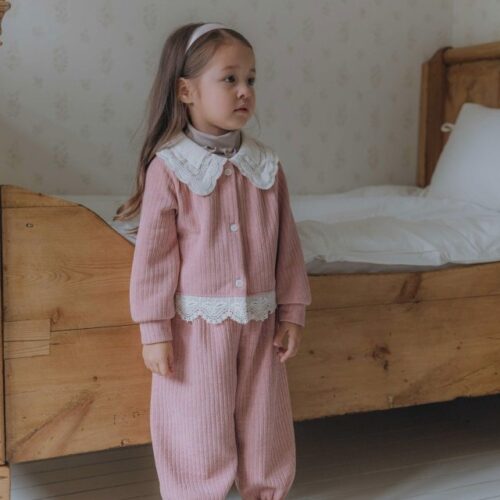 ❄️ 蕾絲針織外套