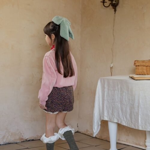 ❄️ 可愛泰迪熊造型蝴蝶結髮夾