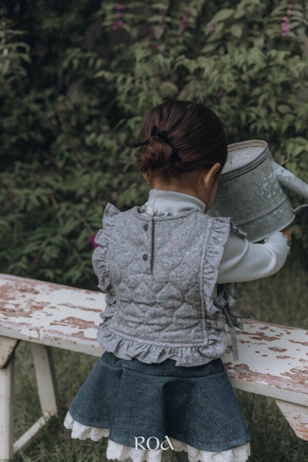 ❄️ 蕾絲荷葉短裙