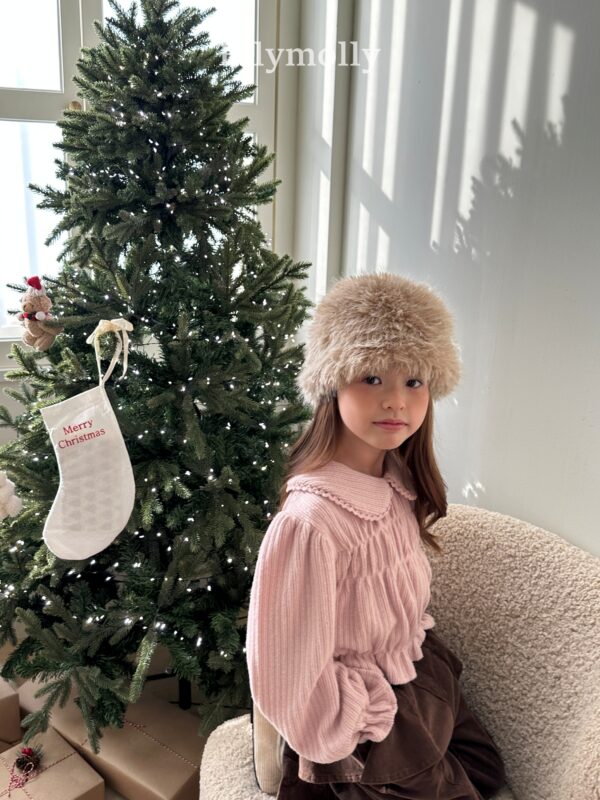 ❄️ 氣質甜美蜜糖圓領襯衫