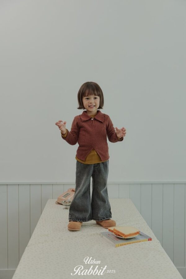 ❄️ 氣質顯瘦鈕扣羅紋打底衣