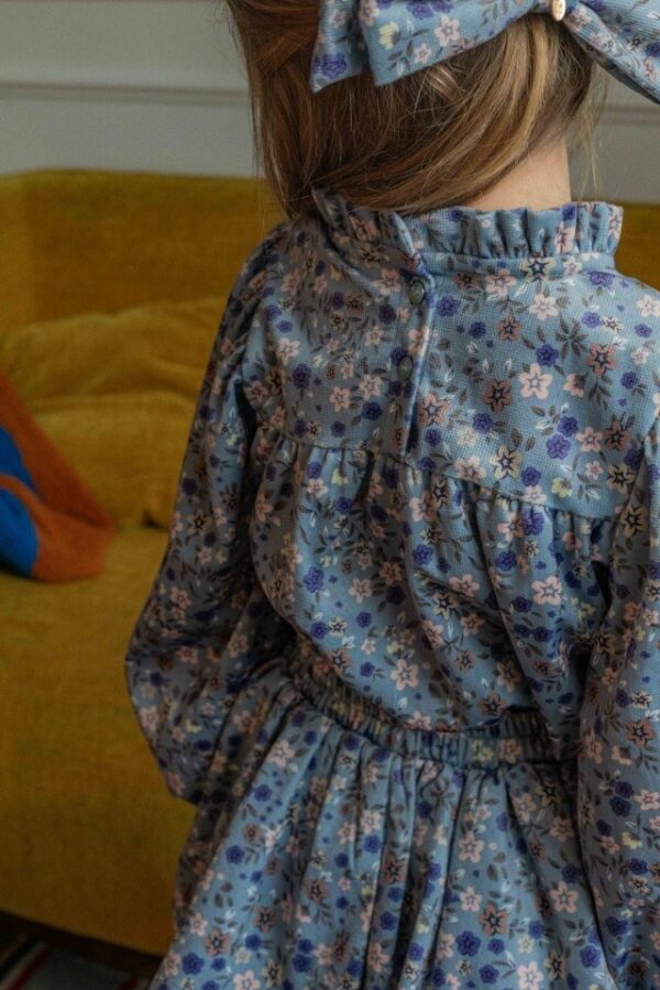 ❄️ 宮廷甜美燈籠袖花朵上衣