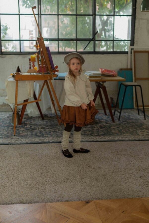 F9440826-348E-4F1C-ACCC-A87F236CCF2B ❄️ 百搭甜美奶油滾邊裙