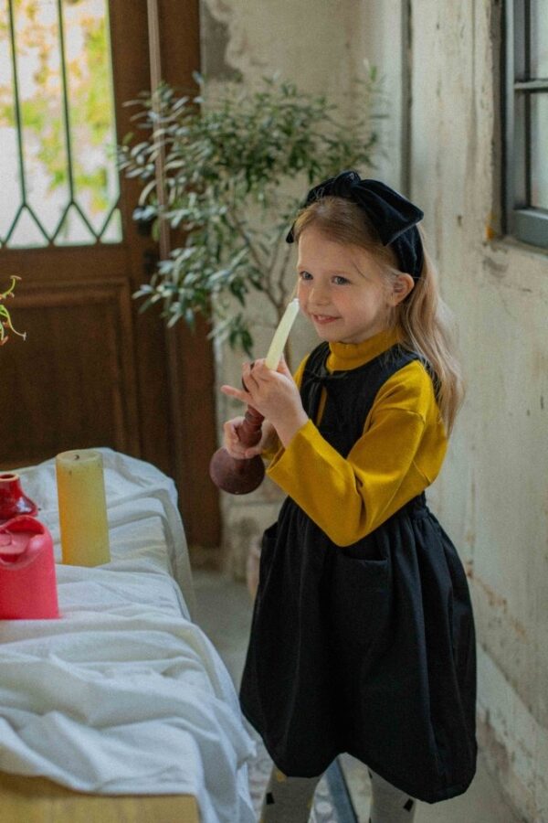 FD472E6A-1DB2-458E-B0E1-0D2A53110246 ❄️ 氣質絲絨蝴蝶結洋裝