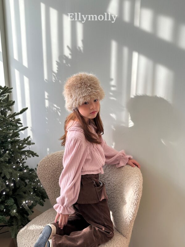 ❄️ 氣質甜美蜜糖圓領襯衫