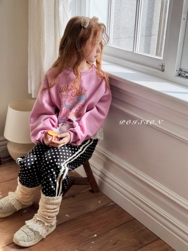 ❄️ 愛麗絲寬鬆刷毛大學T